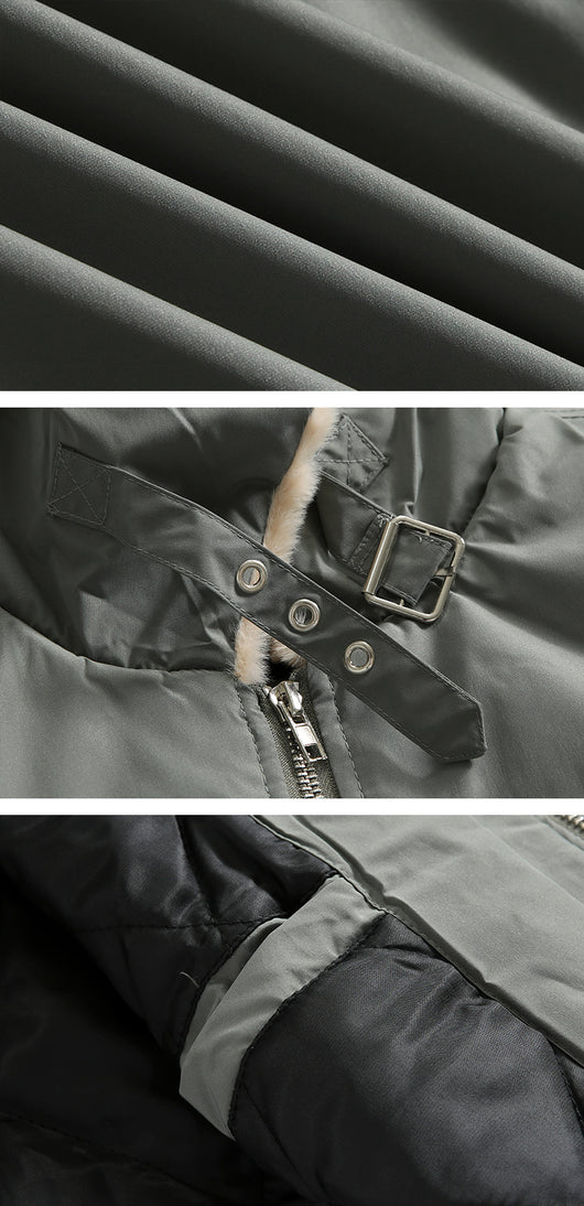 Chaqueta de Invierno de Algodón para Hombre con Forro de Borrego - Image 8