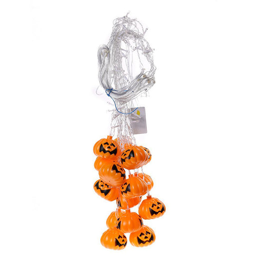 Cortina de Calabazas LED Luminosas para Halloween - Image 9
