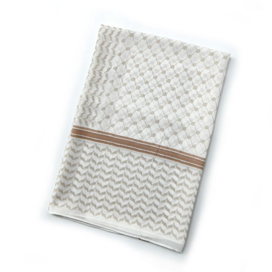 Pañuelo Árabe Estampado Cuadros Chiffón Elegante - Image 10