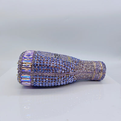 Clutch de Noche Champagne con Cristales Brillantes para Mujer - Image 20