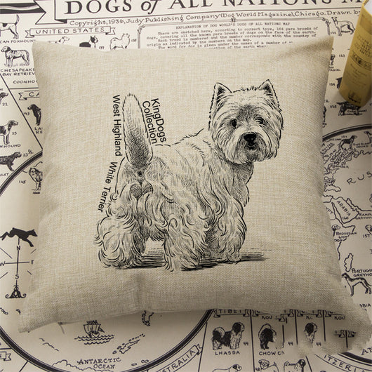 Almohada para Mascotas en Algodón y Lino - Image 6
