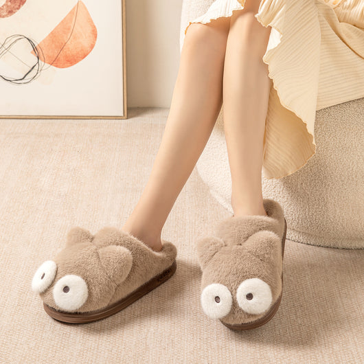 Pantuflas Cálidas Antideslizantes con Suela Gruesa para Casa - Image 2