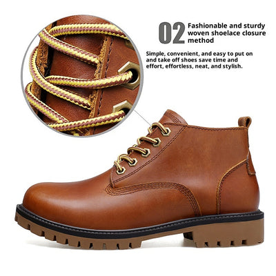 Zapatos Elevadores Premium para Hombre con Plantilla de Cuero Genuino - Image 15