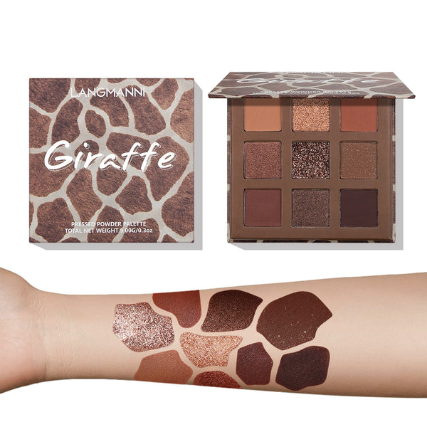 Paleta de Sombras 9 Colores - Larga Duración y Fácil de Aplicar