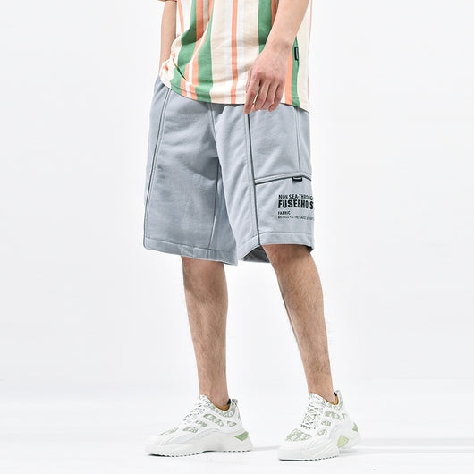 Shorts Deportivos Holgados de Algodón para Hombre - Corte Boyfriend - Image 8