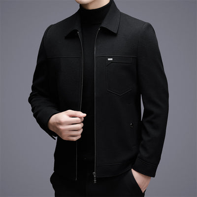Chaqueta de Lana Corta para Hombre Otoño Invierno - Image 7