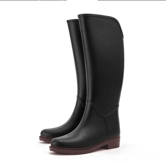 Botas Largas de Goma Impermeable - Estilo Fashion Casual - Image 2