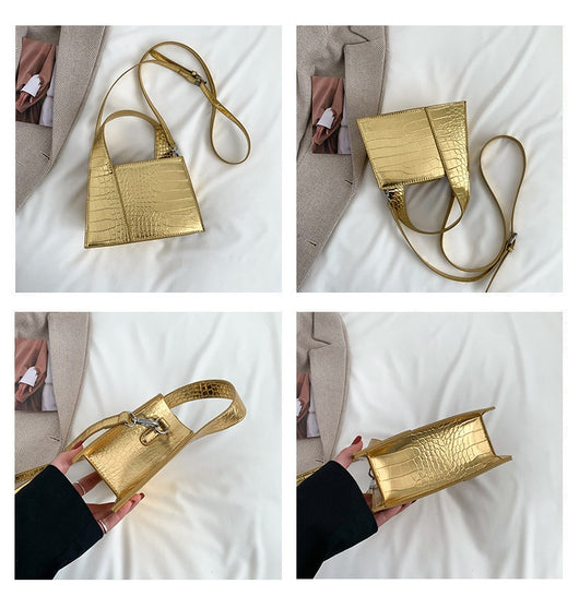 Bolso de Hombro Cuadrado Liso - Diseño Moderno y Versátil - Image 10