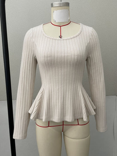 Blusa Manga Larga con Espalda Abierta Elegante - Image 11