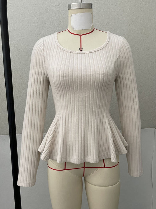 Blusa Manga Larga con Espalda Abierta Elegante - Image 11