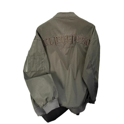Chaqueta Bomber Oversize para Parejas - Image 5