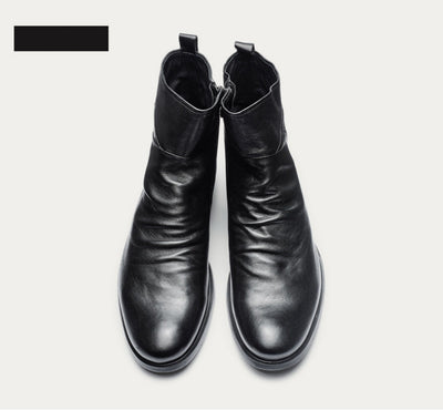 Botas Retro Altas para Hombre - Estilo Urbano Trendy - Image 11