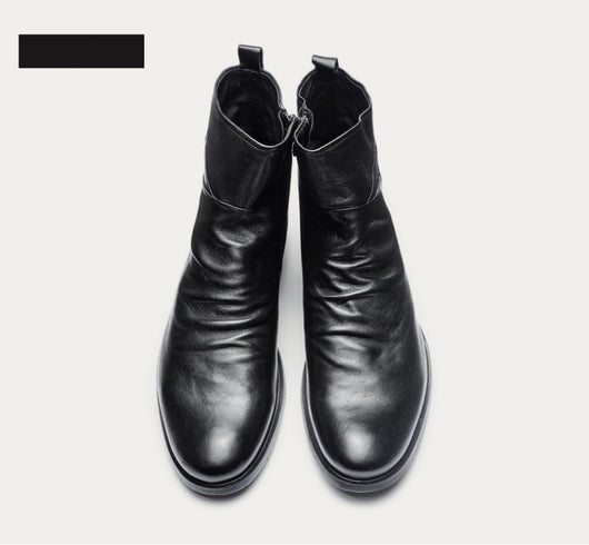 Botas Retro Altas para Hombre - Estilo Urbano Trendy - Image 11