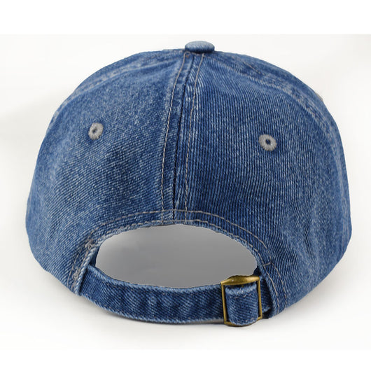 Gorra de Béisbol de Algodón Puro con Efecto Vintage Desgastado - Image 3