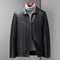 Chaqueta de Cuero Polo Hombre Mediana Edad - Diseño Multicolor Elegante