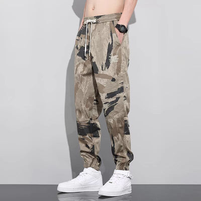 Pantalones Harem Camuflaje Versátiles para Trabajo y Casual - Image 7