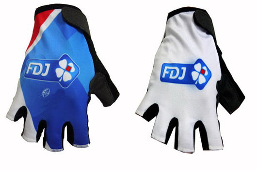 Guantes de Ciclismo FDJ Tour De France Dedos Cortos - Image 4