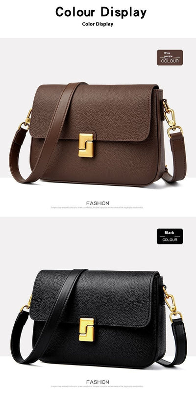 Bolso Mensajero de Cuero Vintage para Mujer - Image 24