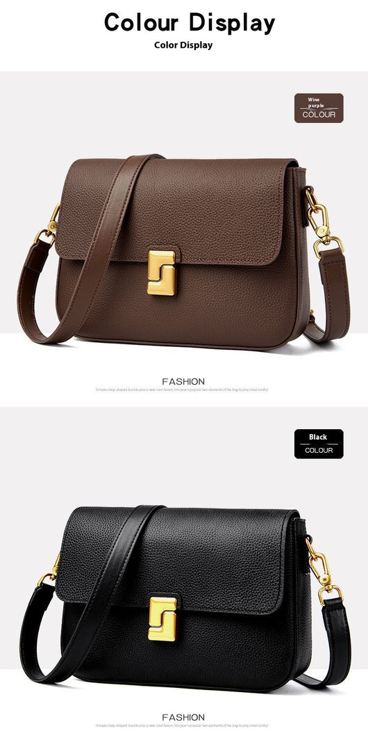 Bolso Mensajero de Cuero Vintage para Mujer - Image 24