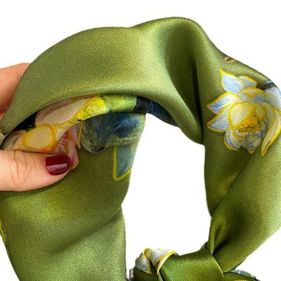 Pañuelo de Seda Versátil y Elegante - Image 5