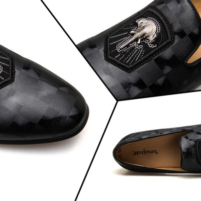 Zapatos de Cuero Puntiagudos con Altura para Hombre - Slip-on Versátil - Image 7