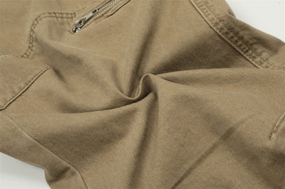 Pantalones Cargo Hombre Bolsillos Amplios Corte Recto con Cierre - Image 23