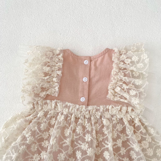 Mameluco de Malla para Bebé Niña - Diseño Luna Llena - Image 23