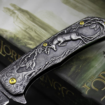 Cuchillo de Supervivencia Plegable de Acero Endurecido para Camping - Image 13