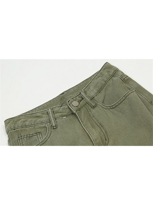 Pantalones Slim Cintura Alta Tendencia Moda Ins - Image 5