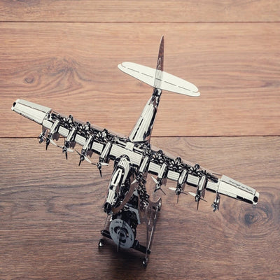 Avión Mecánico de Metal para Armar - Image 8