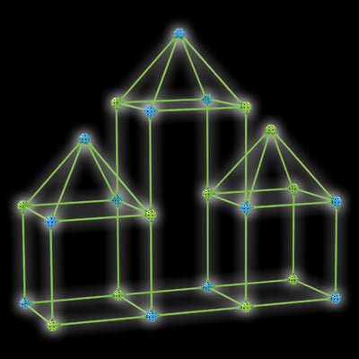 Tienda de Campaña DIY para Niños – Juguete de Construcción para Interiores y Exteriores - Image 6