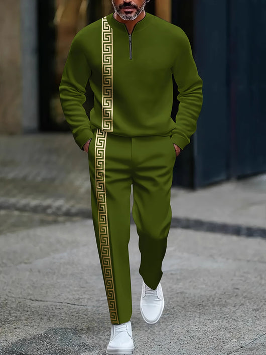 Conjunto Deportivo Casual con Polo Manga Larga y Pantalón - Image 23