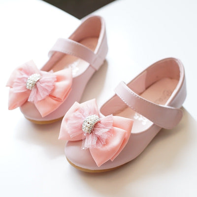 Zapatos Infantiles Princesa con Strass y Flores para Niña - Image 5