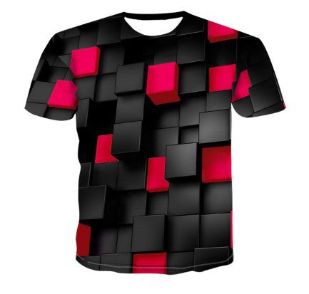 Playera a Rayas de Moda Europea y Americana