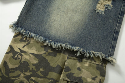 Pantalones Vaqueros Rotos para Hombre - Estilo Industrial - Image 23