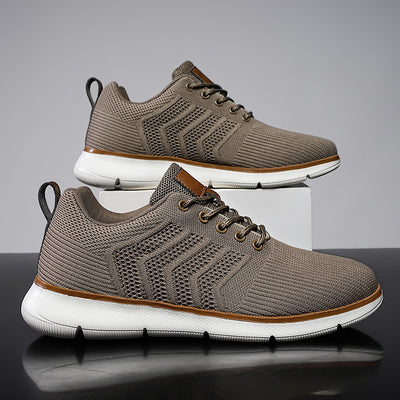 Zapatos Deportivos Talla Grande para Hombre - Malla Flyknit Ultraligera - Image 9