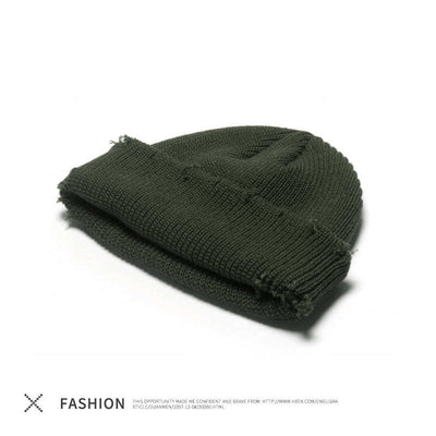 Gorro de Lana Tejida para Hombre - Abrigo sin Visera - Image 17