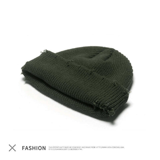 Gorro de Lana Tejida para Hombre - Abrigo sin Visera - Image 17