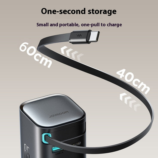 Cargador Rápido 65W USB-C Telescópico - Image 3