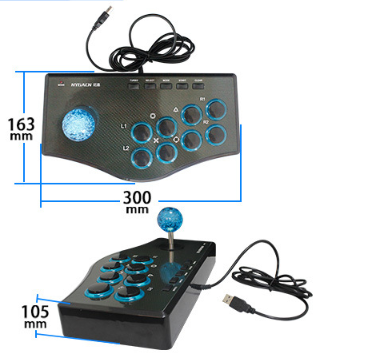 Joystick Arcade Conectado para Proyector PS3 - Image 4