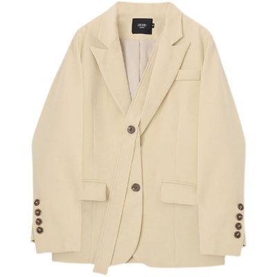 Chaqueta Ejecutiva para Mujer - Primavera y Otoño Abotonada - Image 12