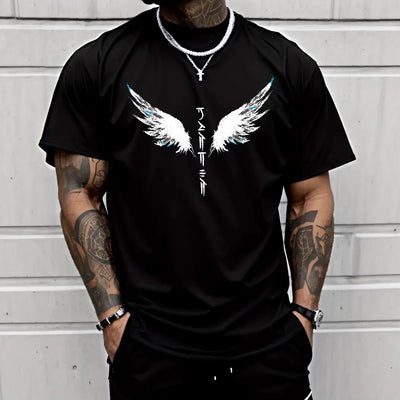 Playera Clásica para Hombre con Diseño Estampado de Manga Corta - Image 4