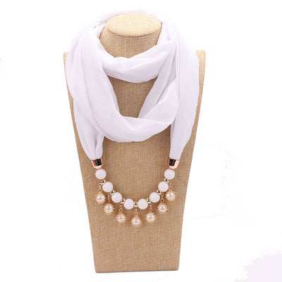 Pañuelo Collar Chal Perla con Protección Solar para Mujer - Image 26