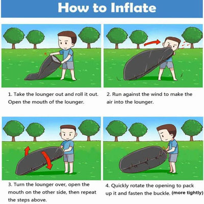 Colchón Inflable Portátil para Camping y Playa - Cama de Aire Impermeable - Image 7