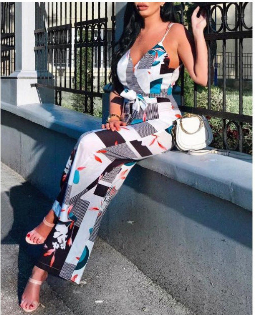 Jumpsuit de Pierna Ancha con Tirantes Ajustables - Image 14