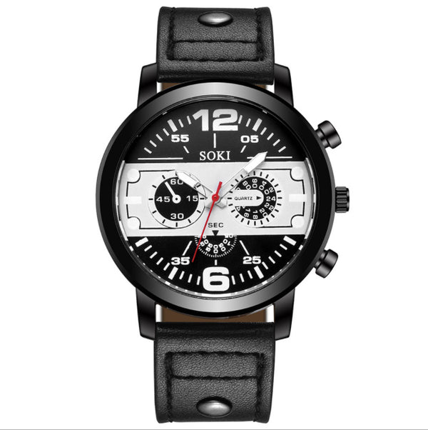 Reloj de Negocios Casual para Hombre - Cuarzo Preciso