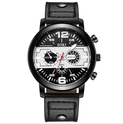 Reloj de Negocios Casual para Hombre - Cuarzo Preciso