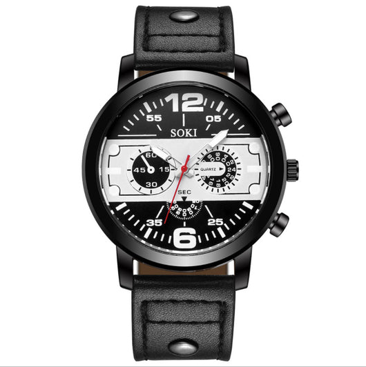 Reloj de Negocios Casual para Hombre - Cuarzo Preciso