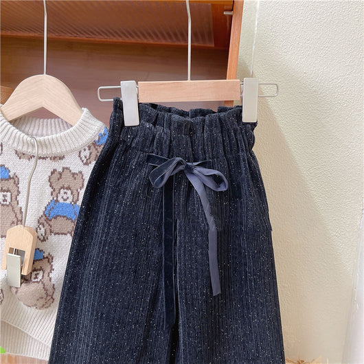 Chaqueta de Terciopelo Suave para Niña - Estilo Versátil y Abrigo Grueso - Image 5