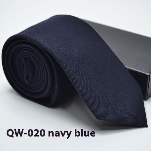 Corbata Angosta de Lana Elegante para Hombre - Image 21